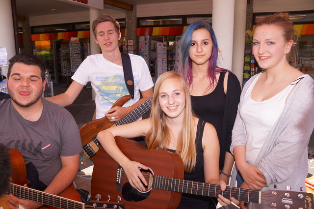 Die Schulband vom BORG St. Johann.