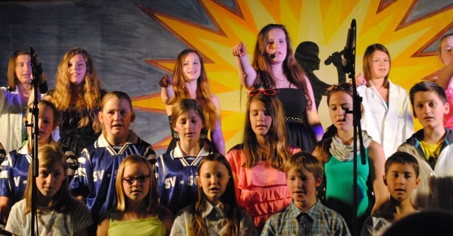 Großen Applaus erntete der Schulchor der Neuen Mittelschule Stein an der Enns für seinen Einsatz. | Foto: NMS Stein/Enns