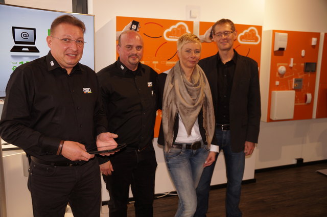 Das Team v.l.: Andreas Pulpitel, Thomas und Cornelia Türkott und Andreas Grassl (Cine Nova).