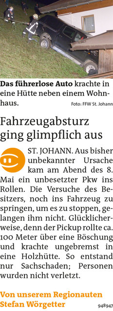 Bezirksblätter Kitzbühel KW21 - Stefan WörgetterLink zum Beitrag: http://www.meinbezirk.at/945825