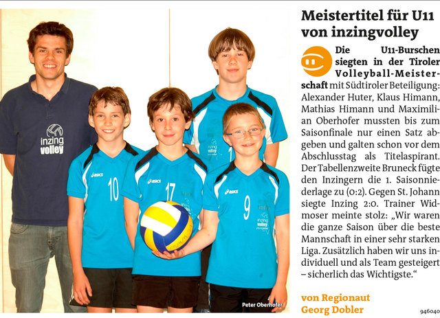 Bezirksblätter Telfs KW21 - Georg DoblerLink zum Beitrag: http://www.meinbezirk.at/946040