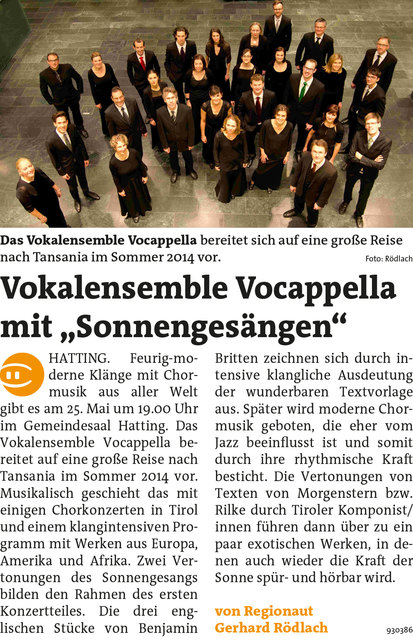 Bezirksblätter Telfs KW21 - Gerhard RödlachLink zum Beitrag: http://www.meinbezirk.at/930386