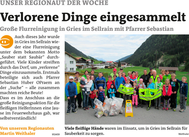 Bezirksblätter Westliches-Mittelgebirge KW21 - Martin WeithalerLink zum Beitrag: http://www.meinbezirk.at/953459