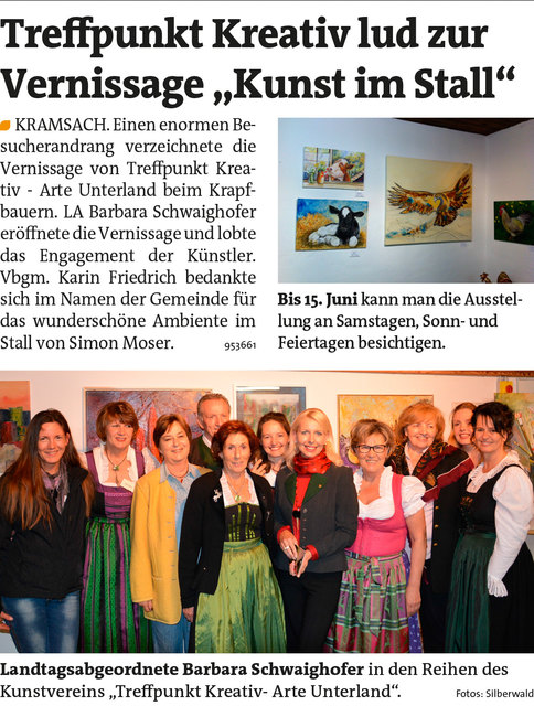 Bezirksblätter Kufstein KW21 - Heidi GandlerLink zum Beitrag: http://www.meinbezirk.at/953661