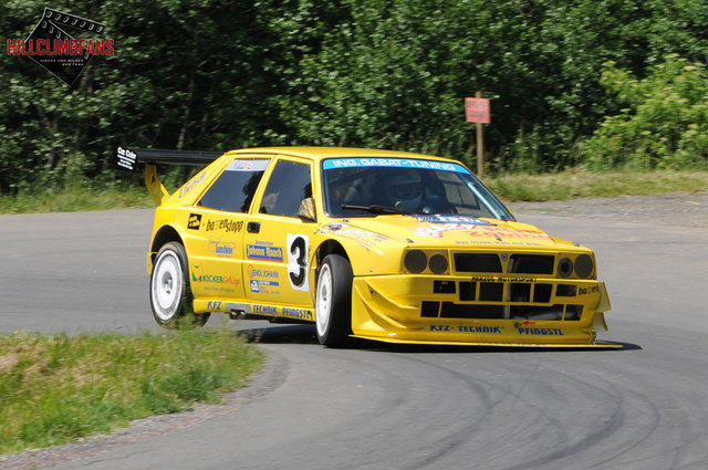 Franz Nowak startet mit seinem Lancia Integrale bei der Bergrallye in Paldau. | Foto: KK