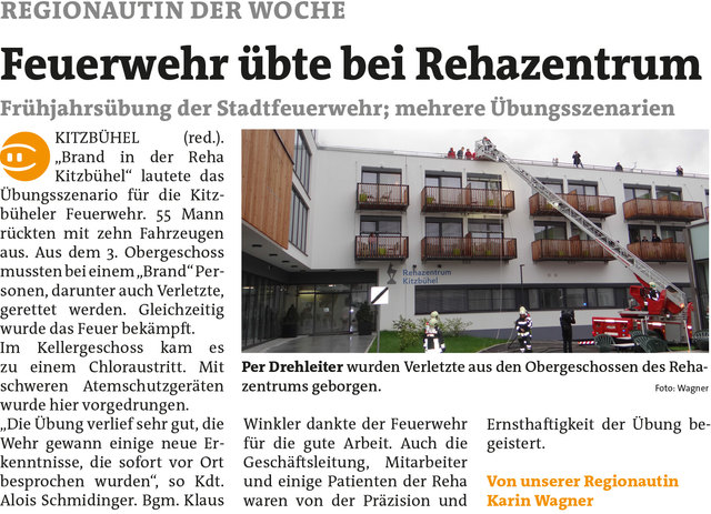 Bezirksblätter Kitzbühel KW21 - Karin WagnerLink zum Beitrag: http://www.meinbezirk.at/944719