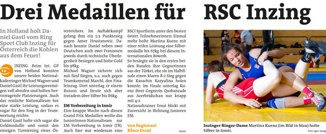 Bezirksblätter Telfs KW21 - Klaus DraxlLink zum Beitrag: http://www.meinbezirk.at/954537