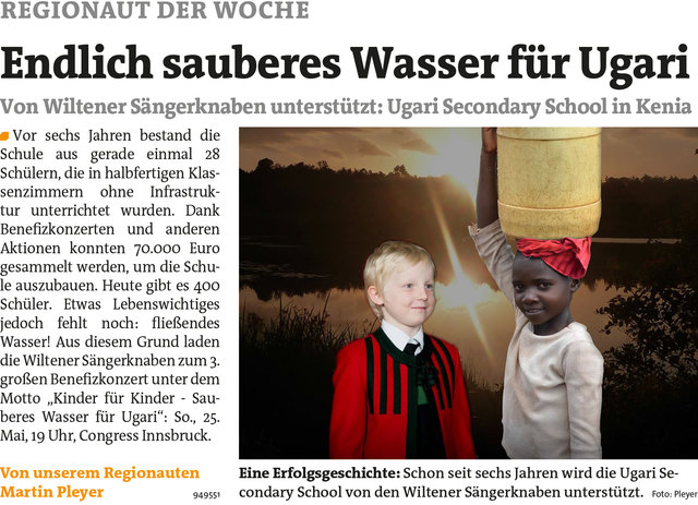 Stadtblatt Innsbruck + Bezirksblätter Stubai-Wipptal KW21 - Martin PleyerLink zum Beitrag: http://www.meinbezirk.at/928463