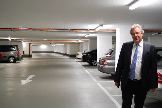 Entspannend: Die Garagenplätze stehen auch den Anrainern zur Verfügung.