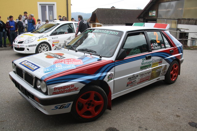Der Lancia Delta Integrale HF von Hannes Pink darf bei der Jacques Lemans Rallye nicht fehlen | Foto: Hober