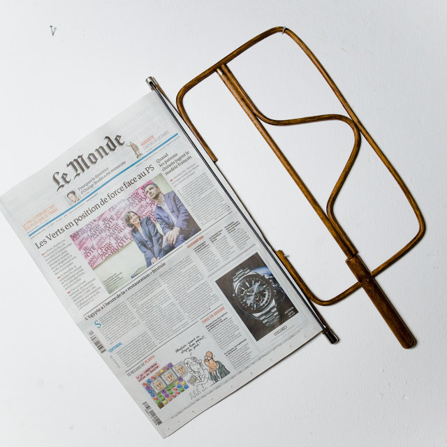 Korbsalix produziert Zeitungshalter für typische Wiener Cafés… | Foto: Christoph Schiele