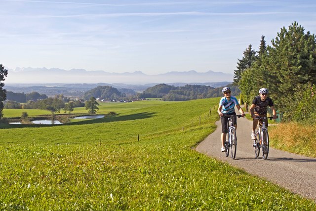 Radfahren in Eggelsberg | Foto: Seelentium