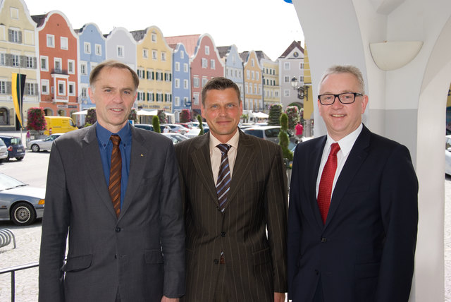 V.li.: Gerhad Möstl, Richard Ecker und Gerhard Haidinger | Foto: Volksbank