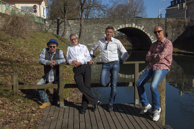 Humus am Lendkanal: Richie Vejnik, Peter Gröning, Giovanni Jandl, Ossi Huber | Foto: Wolfgang Kury