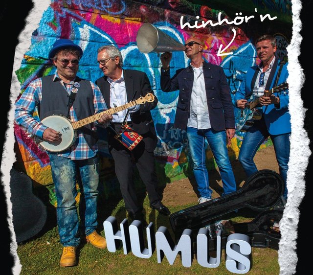CD-Cover: "Hinhör'n" von Humus, Covergestaltung: Wilfried Steurer