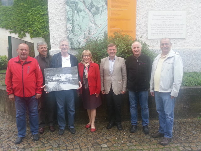Aktivisten im Kulturverein Losenstein, von links: Walter Schwaiger, Franz Kopf, Peter Povolny, Christine Rief, Gottfried Schuh, Bernhard Karrer (Obmann) und Franz Schwaiger. | Foto: Rief