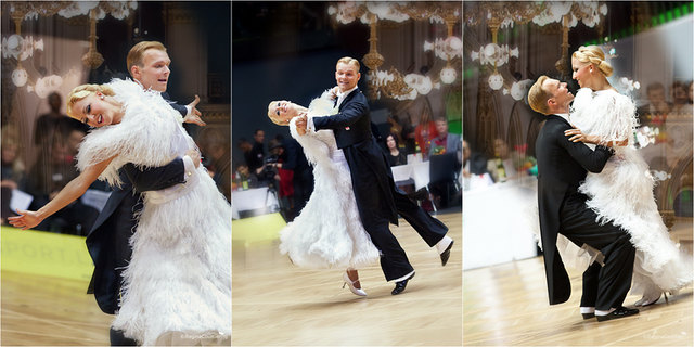 FEUERN sie Kathrin Menzinger & Vadim Garbuzov  im Wiener Rathaus, bei der Europameisterschaft der WDSF - „Professional Division“ in Standard/Showdance, MIT AN!