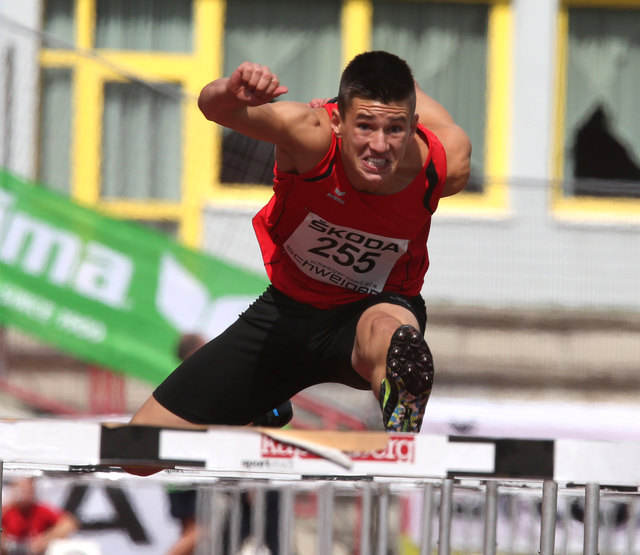 Jakob Mandlbauer wurde steirischer U18-Meister im Zehnkampf. | Foto: Foto: GEPA