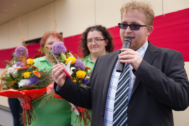 Bernhard Beham bei der Eröffnung des ersten "Berni‘s" in Wildenau. | Foto: Edith Salcher Fotodesign