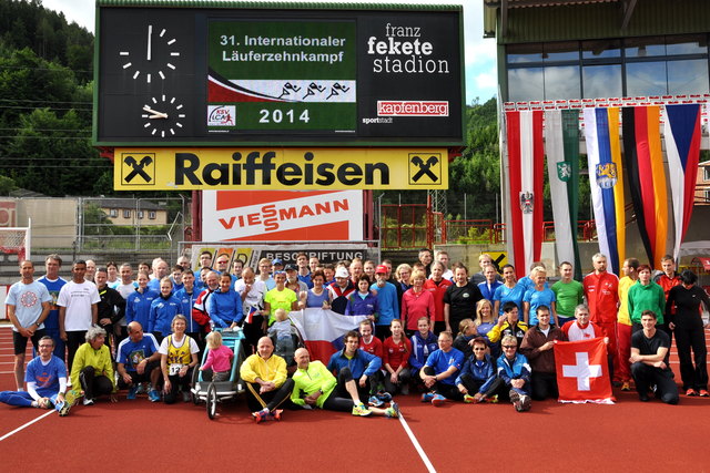 140 Teilnehmer starteten beim Läuferzehnkampf. | Foto: Foto: Pflanzl