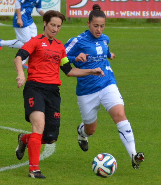 Südburgenland 1b - Neulengbach Juniors 1:2 (1:2); Monika Gerzova gegen Teresa Kittinger