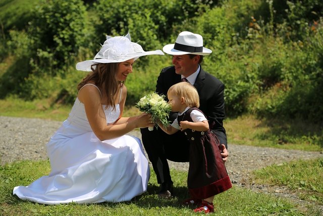 Glückliches Ehepaar aus Vasoldsberg: Andrea und Christoph Richter haben "Ja" gesagt. | Foto: Familie Richter