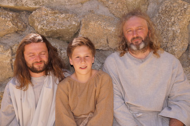 Die drei Jesu: Thomas, Lukas und Josef