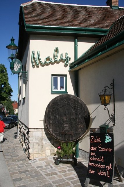 Gemütlicher Abschluß beim typischen Heurigen in Grinzing (c) Thomas Wolff