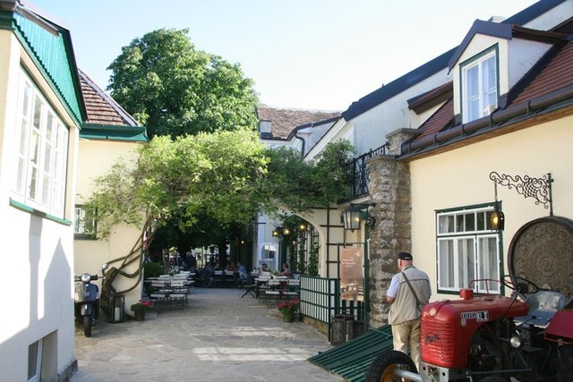 Gemütlicher Abschluß beim typischen Heurigen in Grinzing (c) Thomas Wolff