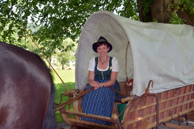 Foto August Schwertl. Ein Original Franztaler Fluchtwagen aus dieser Zeit