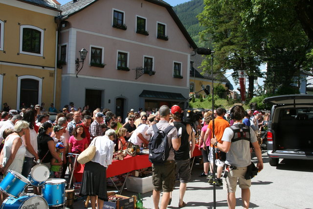 Starkes Interesse schon am Vormittag