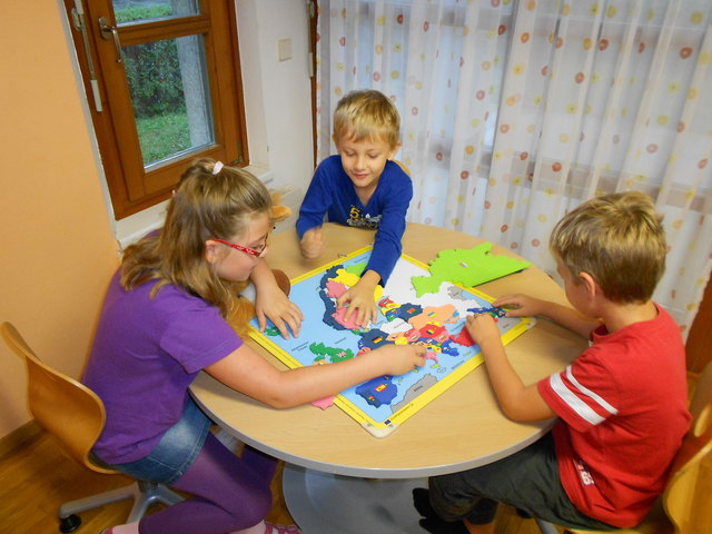 Volksschul- und Kindergarten genießen die Ferienzeit in der Betreuungseinrichtung Andorf. | Foto: Foto: Gemeinde Andorf