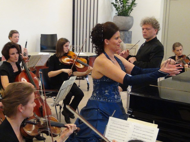 Die ungarische Sopranistin Szilvia Totpal glänzte mit Arien aus "Die Zauberflöte".
