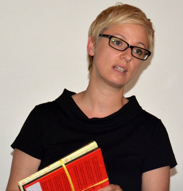 Bildungsrätin Doris Hummer beim Eröffnungsfestakt in Braunau.