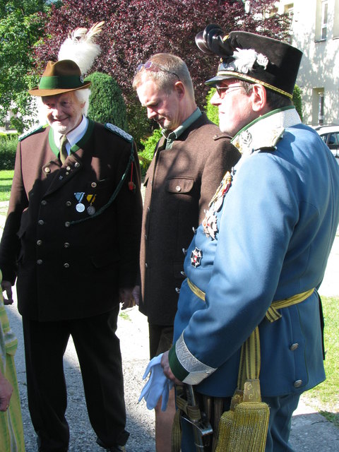 OSM Arno Gufler, SM von Gars Sepp Bühn und "der Riegler"
