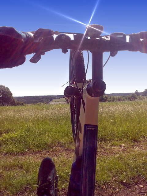 Nach der Hitze ist jetzt ideales Bikerwetter! :-)