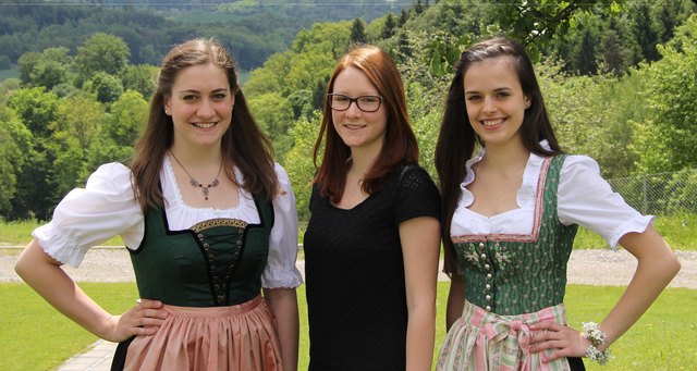 Die drei Maturantinnen aus dem Raum Steyr. | Foto: Privat