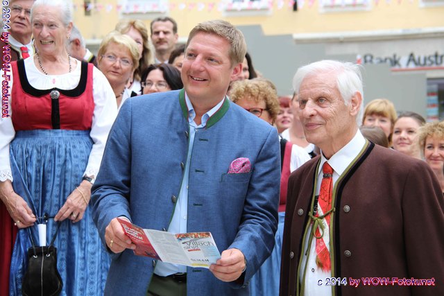 Vizebürgermeister Günther Albel, Prof. Mag. Helmut Wulz