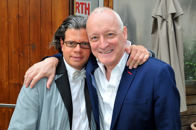 Musiker Charles Prince und Gary Howard