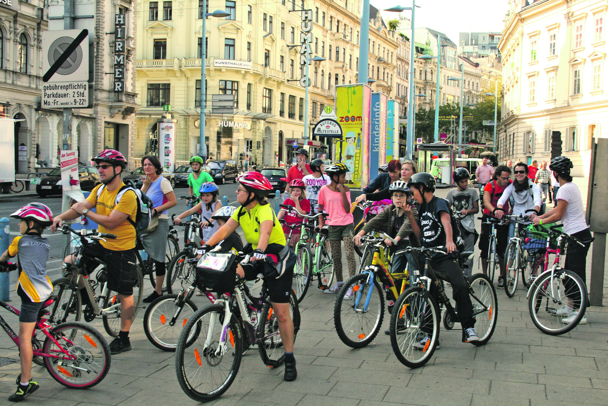 Fahrrad Schnitzeljagd Durch Die Stadt