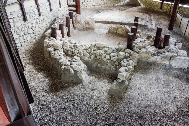 Überreste einer Kapelle aus dem 4. Jhd.