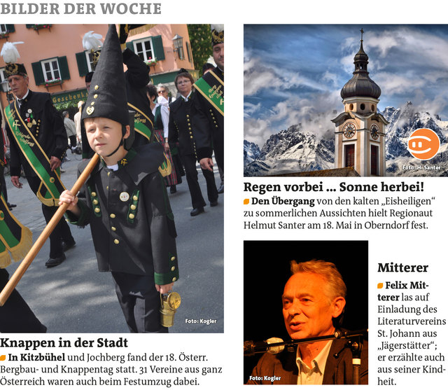 Bezirksblätter Kitzbühel KW22 - Helmut Santer