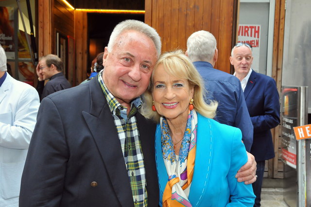 Ehrengäste Günter Frank und Dagmar Koller