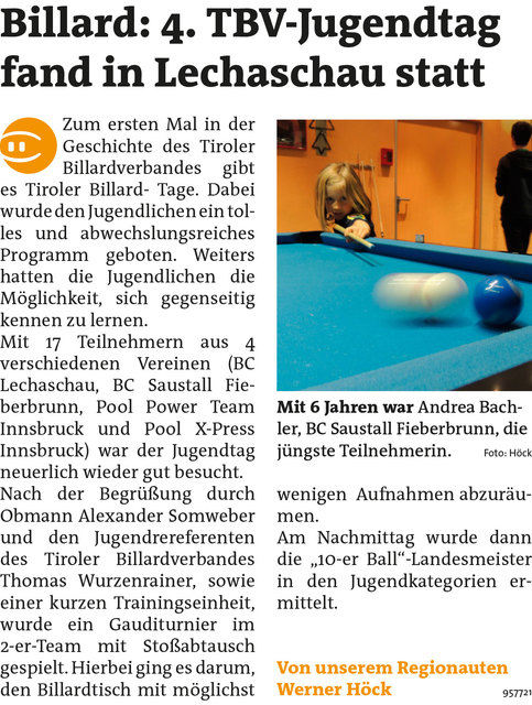 Bezirksblätter Reutte KW22 - Werner HöckLink zum Beitrag: http://www.meinbezirk.at/957721