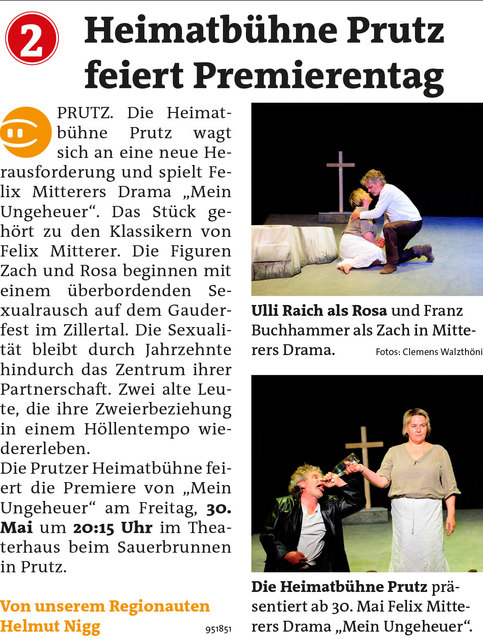 Bezirksblätter Landeck KW22 - Helmut NiggLink zum Beitrag: http://www.meinbezirk.at/951851