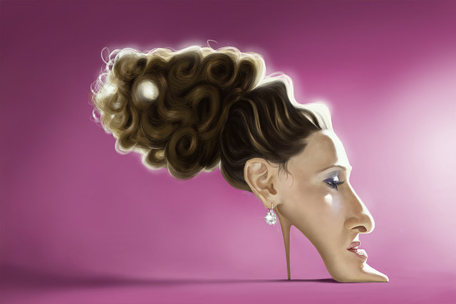 Sarah Jessica Parker by Bernd Ertl.