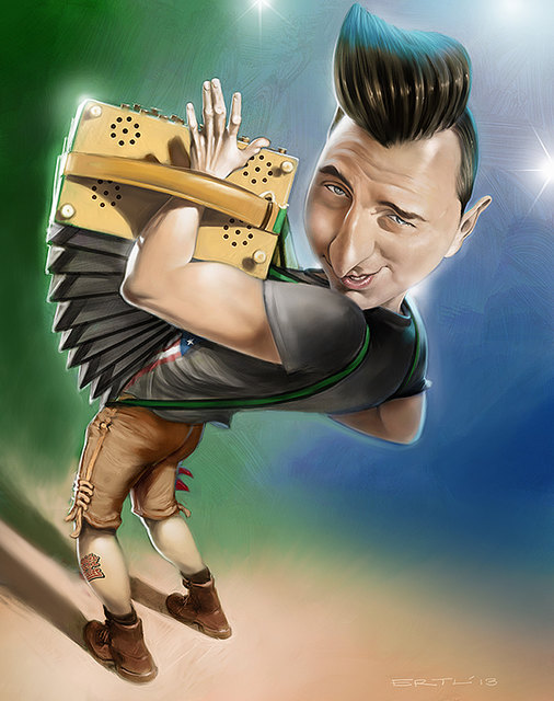 Andreas Gabalier by Bernd Ertl.
