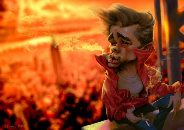 James Dean by Xi Ding.
