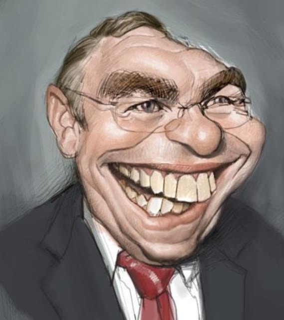 Alfred Gusenbauer by Xi Ding.