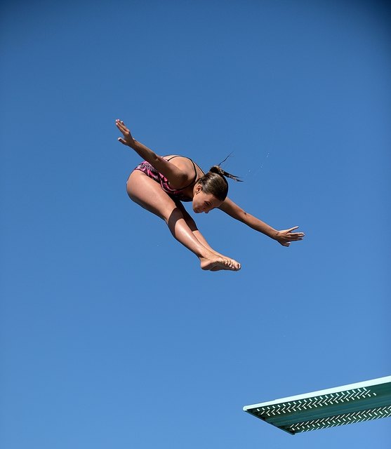 Nur 1,5 Punkte fehlten Regina Diensthuber zu Bronze vom 3-Meter-Brett. | Foto: Christoph Eibl